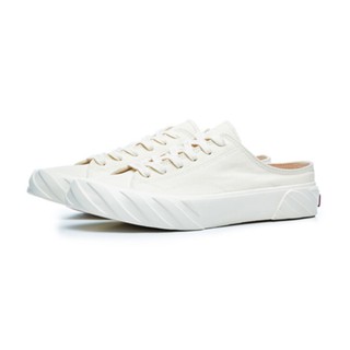 AGE 白色帆布穆勒鞋 輪胎鞋 餅乾鞋 情侶鞋 (台灣正式經銷商)