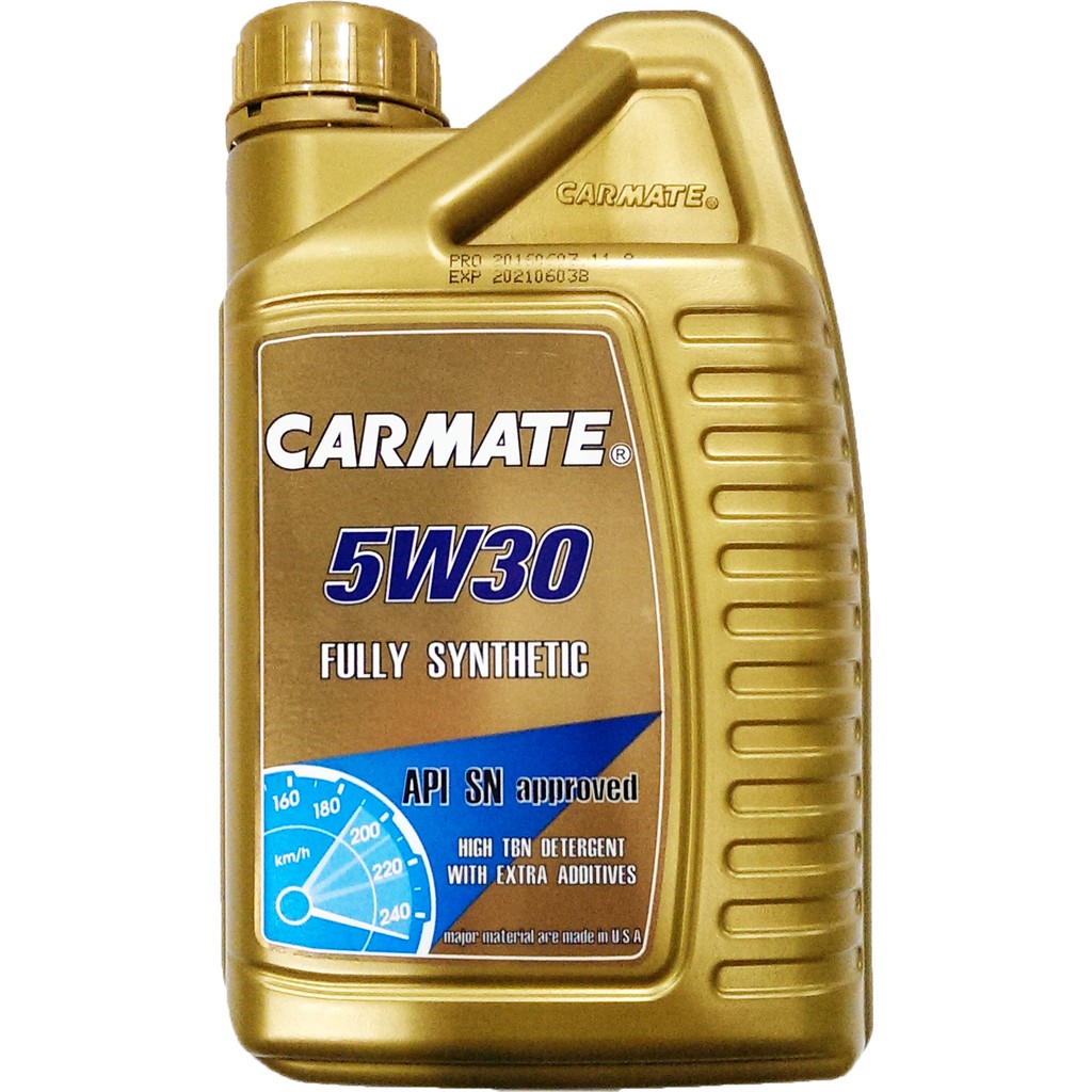 【晴天汽車百貨】CARMATE 5W30 全合成機油