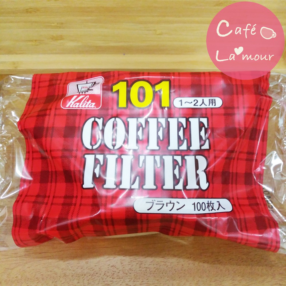 kalita 無漂白扇型濾紙100入 (NK101/NK102)