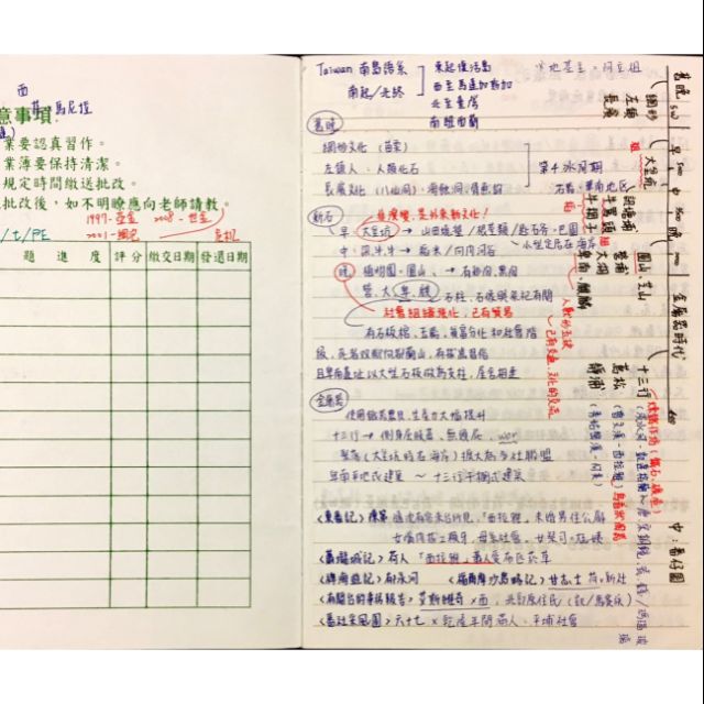 學測 指考高中歷史筆記整理全手寫重點 蝦皮購物