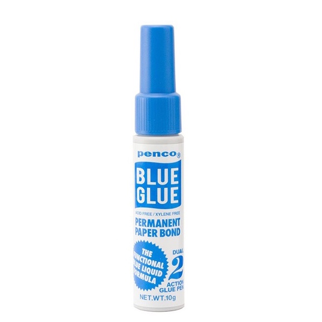 ✐黑格工坊✎日本 HIGHTIDE PENCO 雙黏性藍色膠水 N次便利貼