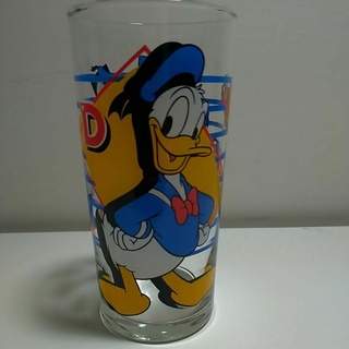 Disney 迪士尼 Donald Duck 唐老鴨 玻璃杯 水杯 classic 經典 vintage 復古 絕版