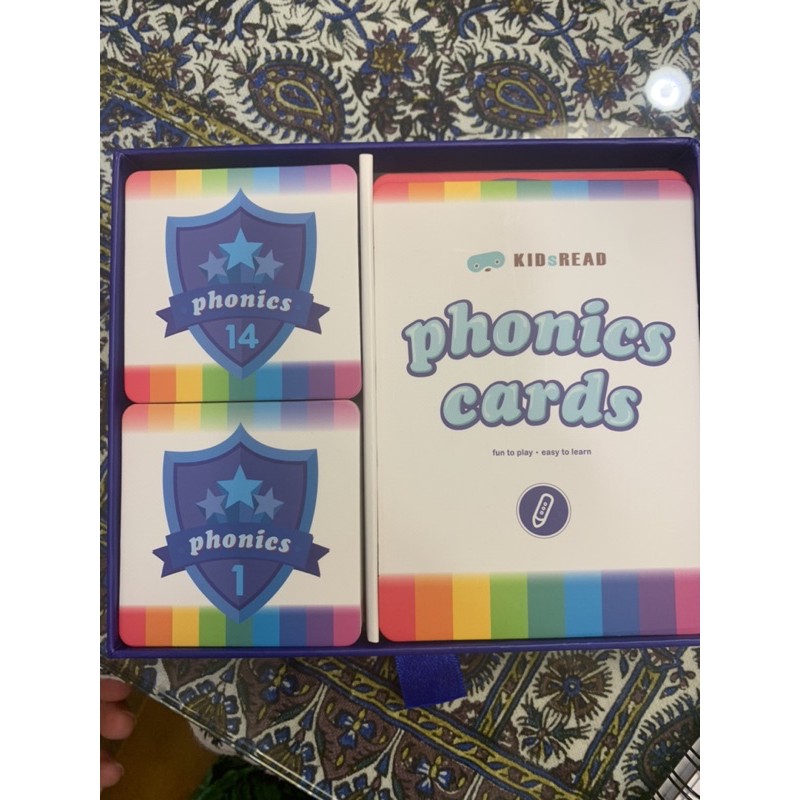 Kids Read Phonics cards