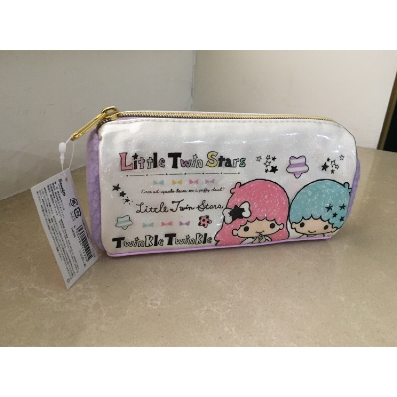［全新］三麗鷗 雙子星 Kiki Lala 筆袋 鉛筆盒 化妝包
