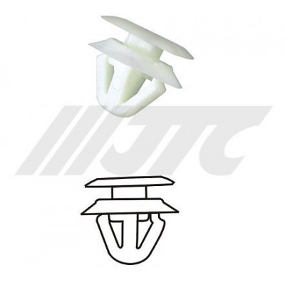 【YOYO 汽車工具】JTC-RD39 車用 塑膠扣 (100PCS) / MAZDA 腳踏板 / 汽車用 塑膠粒