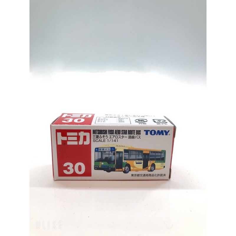 Tomica 30 舊款 東京巴士