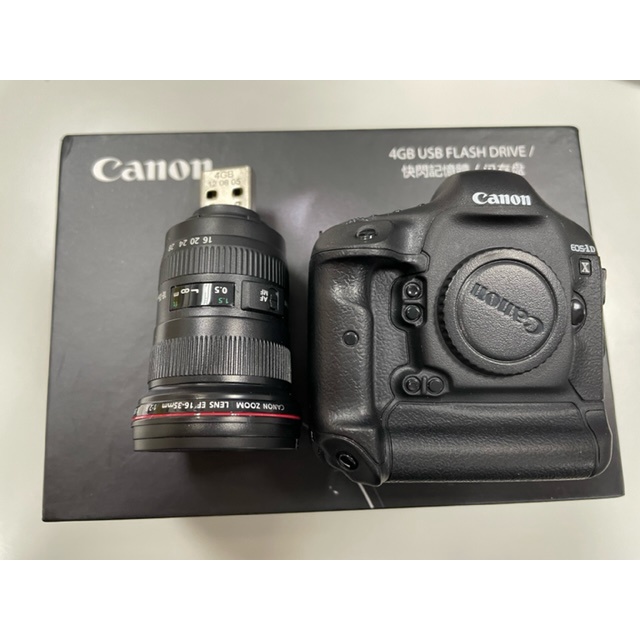 全新 Canon EOS 1Dx + EF 16-35mm F2.8L II 隨身碟 4G