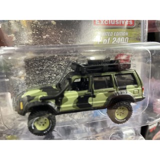 《模王》 1/64 johnny lightning 模型合金車 jeep Cherokee Xhosa