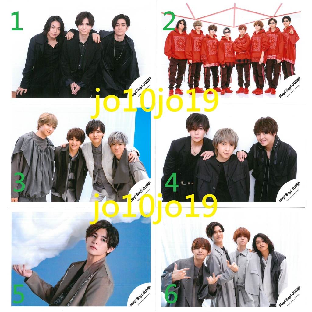 Hey Say Jump 官方shop照有岡大貴山田涼介知念侑李中島裕翔伊野尾慧高木雄也八乙女光藪宏太 蝦皮購物