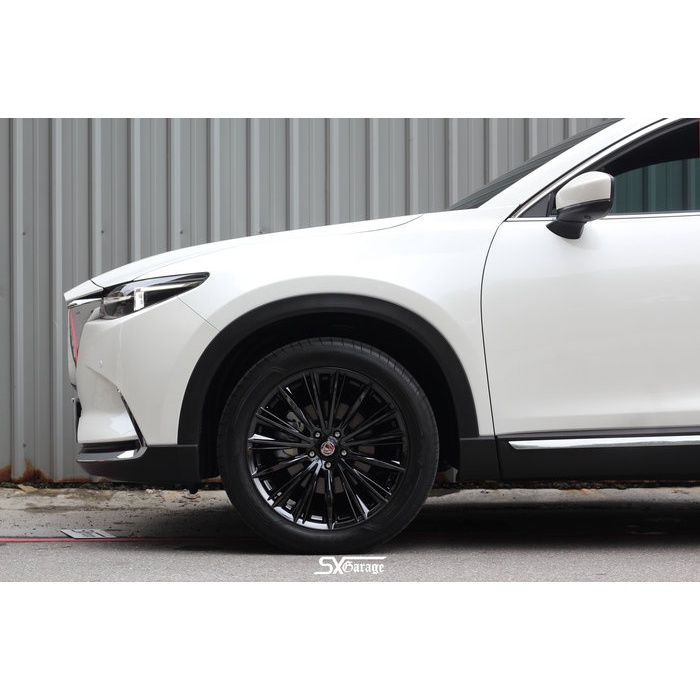 【超鑫國際】 RAYS VOUGE WP色 絕版品 20吋鋁圈 5孔114.3 馬自達 MAZDA CX-9 實裝圖