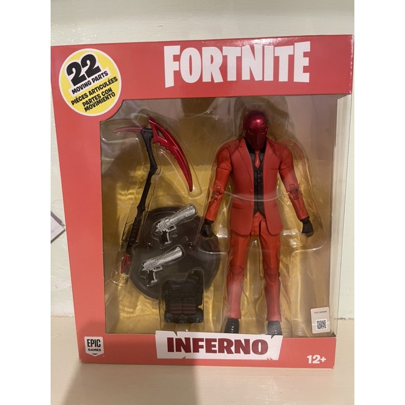 ［現貨］Fortnite 要塞英雄 INFERNO可動式公仔