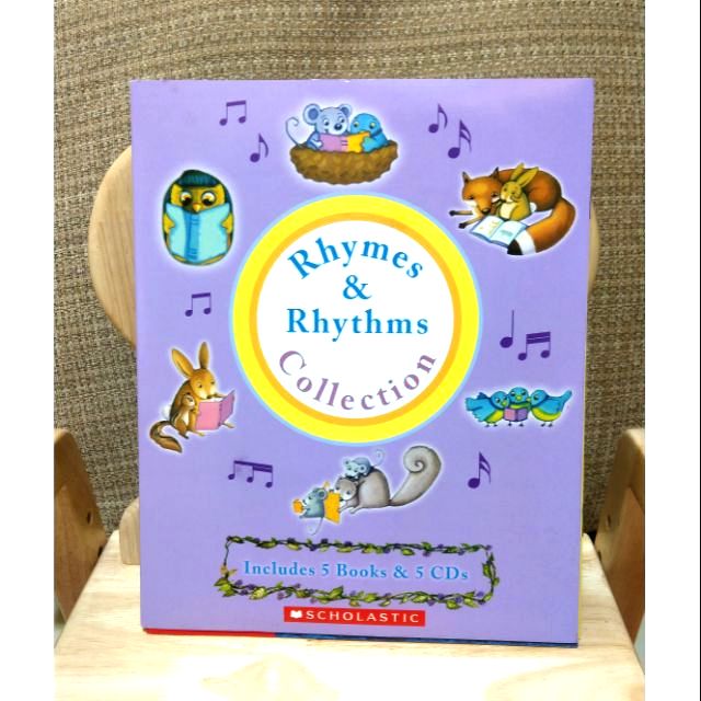 【繪本童書】Rhymes and Rhythms Collection 5書+5CD