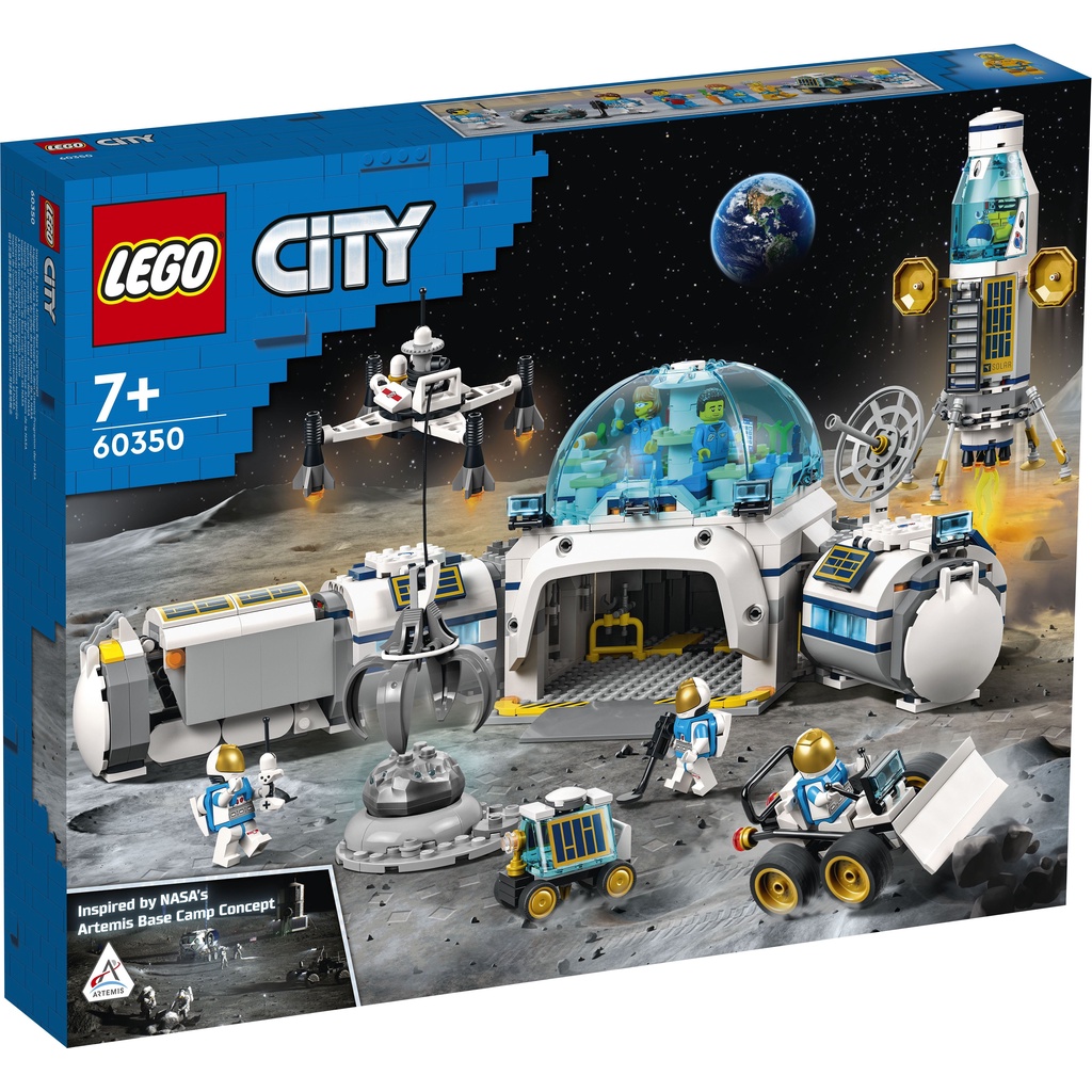 【群樂】建議選郵寄 盒組 LEGO 60350	City-月球研究基地