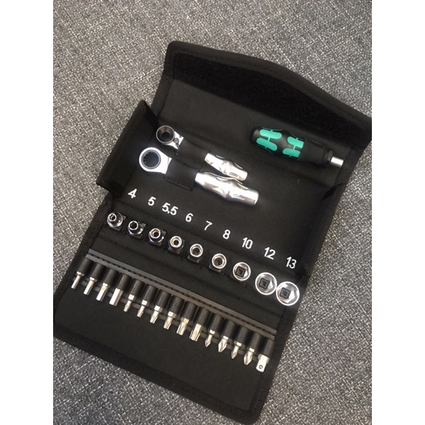 Wera Kraftform Kompakt Zyklop Mini 2 迷你棘輪扳手工具27件套