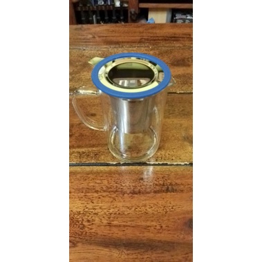 304不鏽鋼濾網玻璃杯 泡茶杯