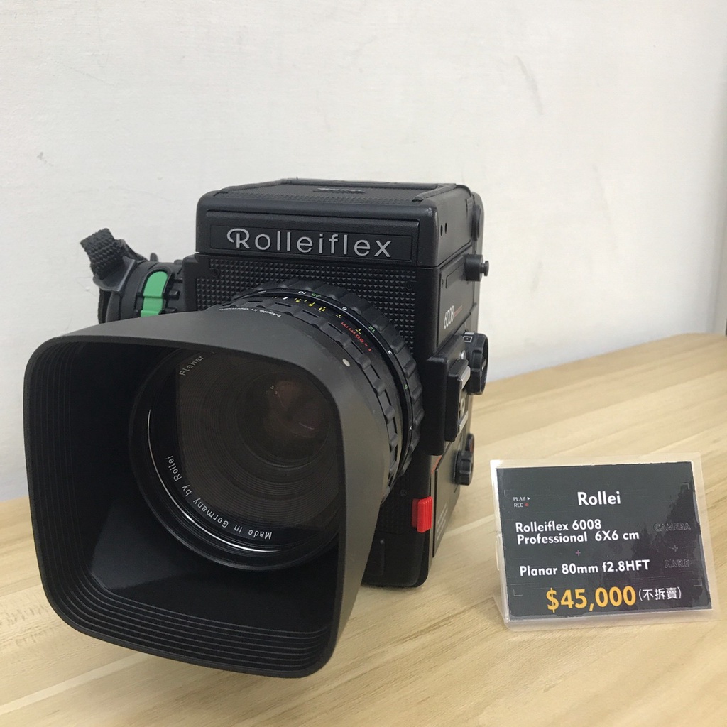 【二手相機】ROLLEI /Rolleiflex 6008/Professional  6X6 cm/經典
