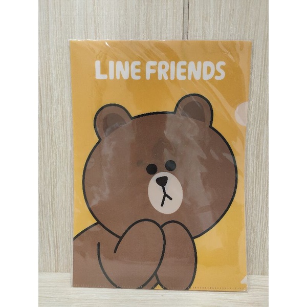 LINE FRIENDS 熊大 資料夾 L夾