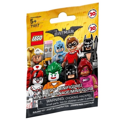 Lego 71017 樂高蝙蝠俠玩電影第一代人偶包一套20隻 (二手/附底版/配件/原廠外包裝/彩紙)