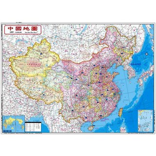 Image of 中國行政全圖(防水上光108x78cm) (只限郵寄)/周宇廷 大輿 地圖