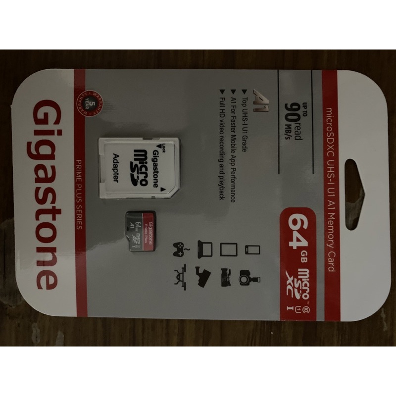 Gigastone 64G A1V10高速記憶卡micro SD