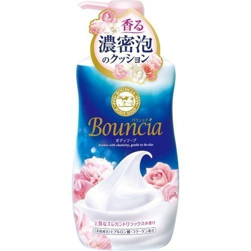日本 牛乳石鹼 牛奶 保濕香浴乳 沐浴乳 玫瑰花香 優雅花香 550ml