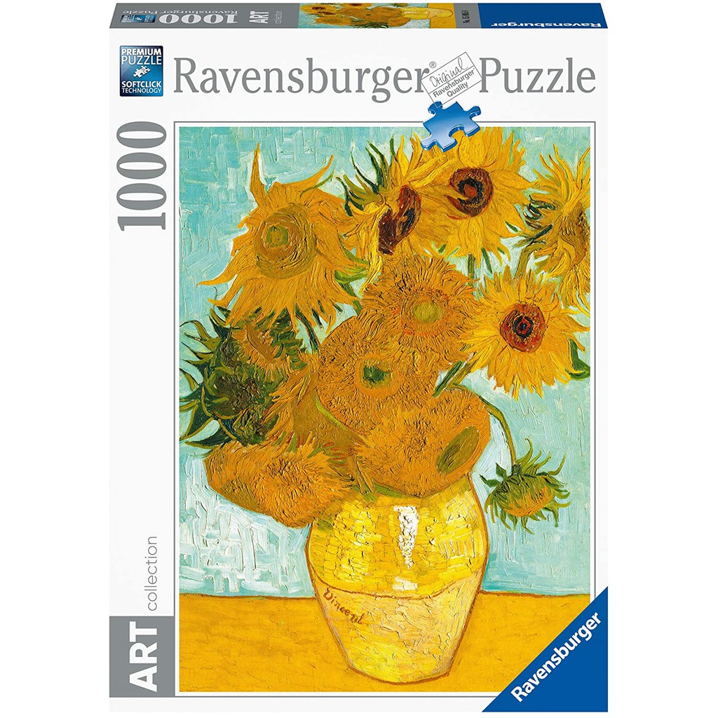 【現貨在台】正版德國維寶Ravensburger ART 梵高 向日葵1000片 拼圖 #15805