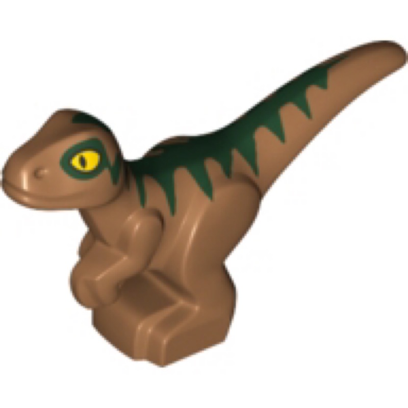 樂高 LEGO 75938 恐龍寶寶 恐龍 迅猛龍 小恐龍 淺棕色 侏羅紀世界