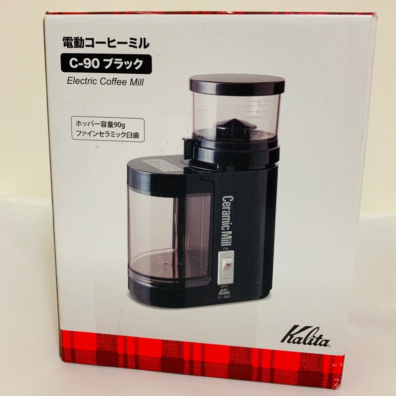 ［現貨］Kalita  C-90 日本製 電動陶磁咖啡磨豆機