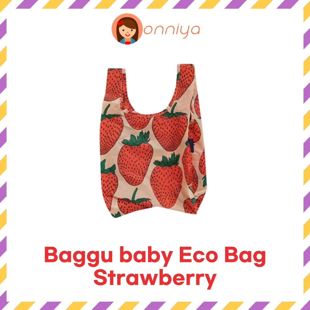 [Baggu 袋] 嬰兒袋環保袋草莓