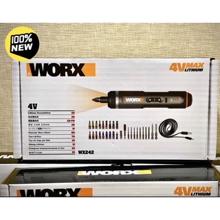 🔥二代新升級🔥 WX242 電動螺絲起子機 迷你螺絲起子 4V 家用電鑽 電鑽 簡易家裝 居家電鑽 WORX