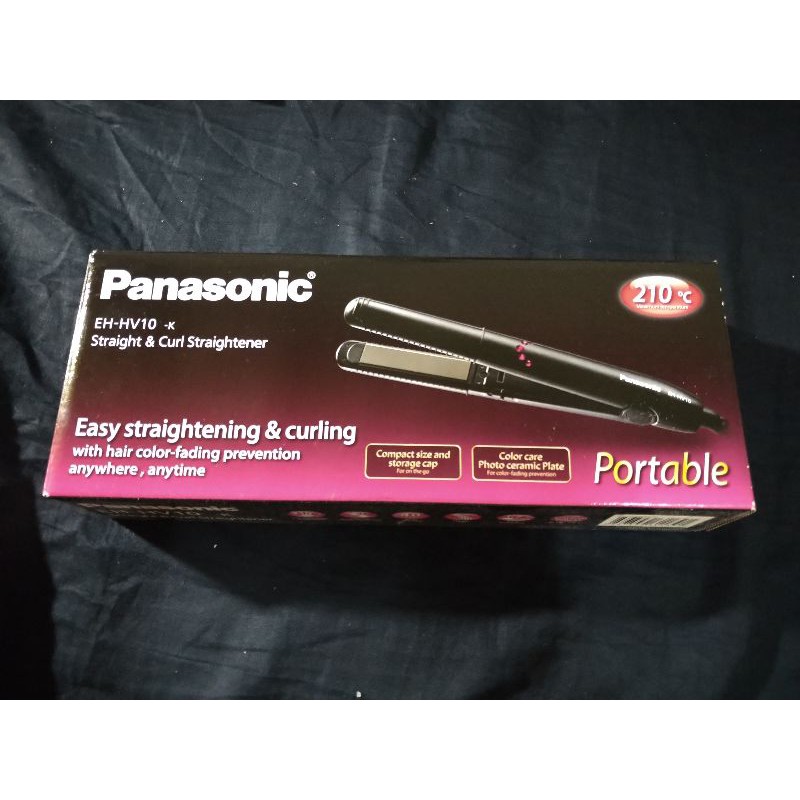 Panasonic 國際牌直捲兩用整髮器 EH-HV10-K 離子夾