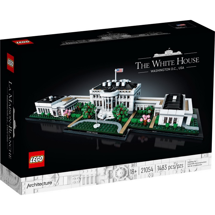 LEGO  21054 白宮 建築 &lt;樂高林老師&gt;