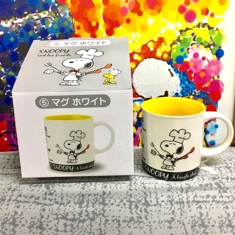 現貨 日本帶回 Snoopy 史努比 Lawson 一番賞 陶瓷 馬克杯 茶杯 咖啡杯 水杯