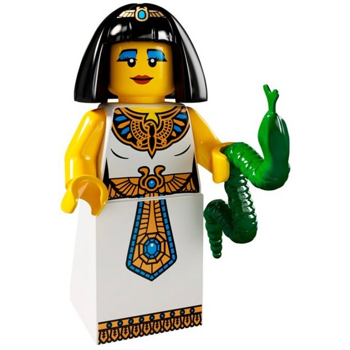 LEGO 樂高 埃及豔后 含手持綠蛇 全新品 含底板 , 埃及 法老 法老王