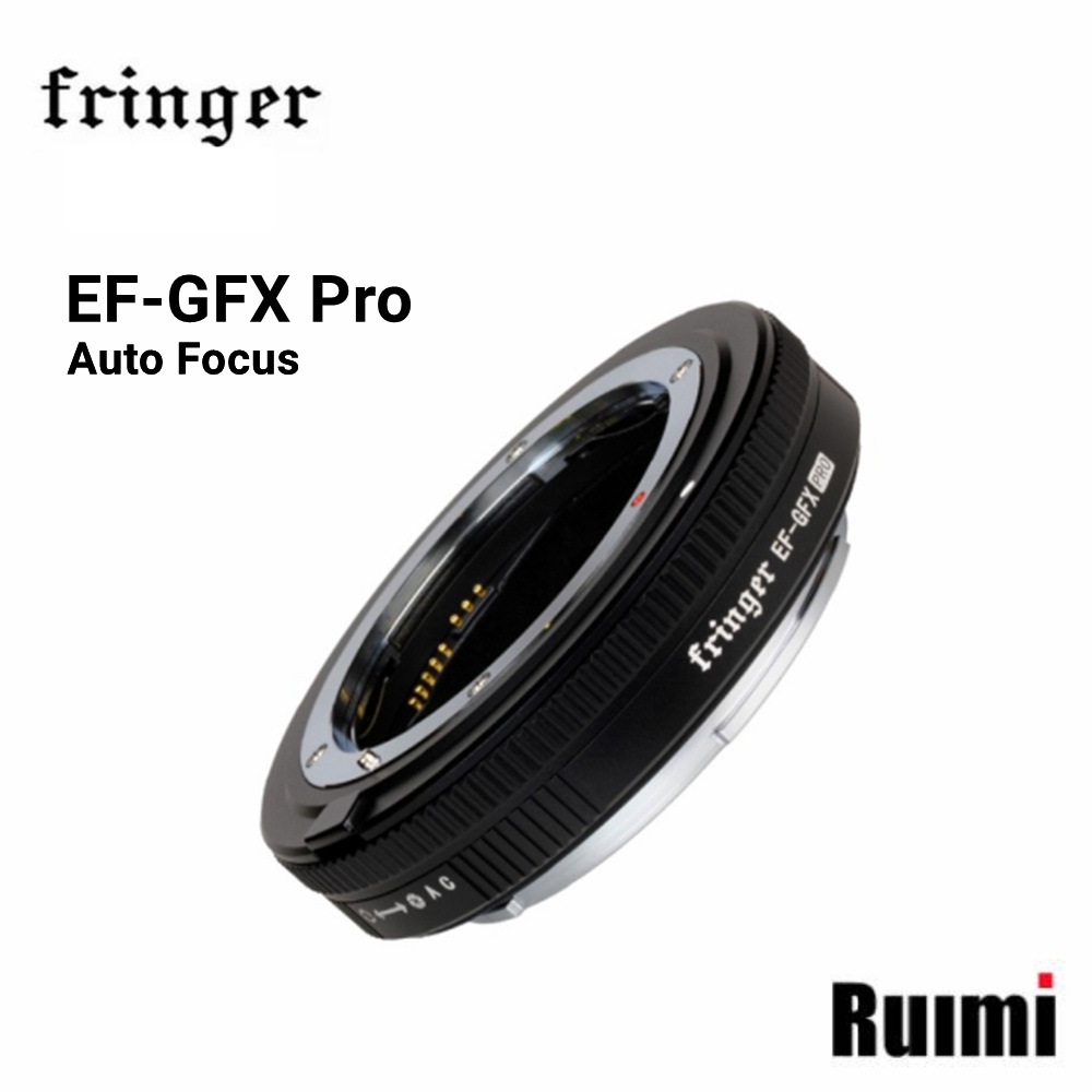 Fringer EF-GFX Pro 自動對焦鏡頭轉接環 適用於佳能EF鏡頭轉接富士GFX100S 50S/R中畫幅相機