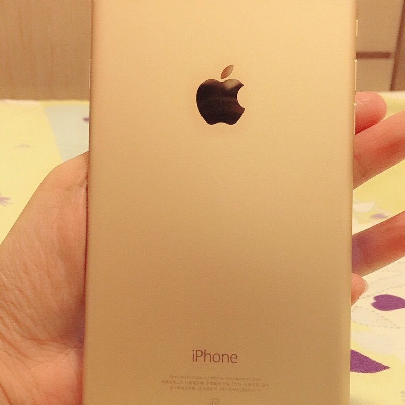 「二手」9.5成新 金色 iPhone 6 plus 64g 5.5吋 全機狀況良好 正常使用痕跡 完整盒裝 可面交