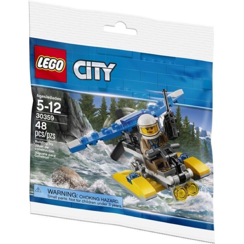 【Amber’s】LEGO 30359 城市系列 警察 水上飛機