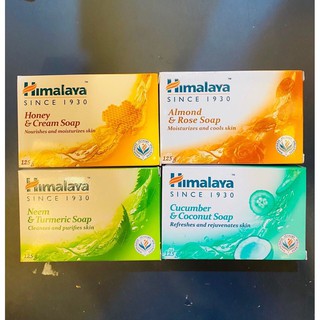 Himalaya 喜馬拉雅保濕香皂 125g 苦楝薑黃 / 杏仁玫瑰 / 蜂蜜乳霜 / 黃花椰子【丹丹悅生活】