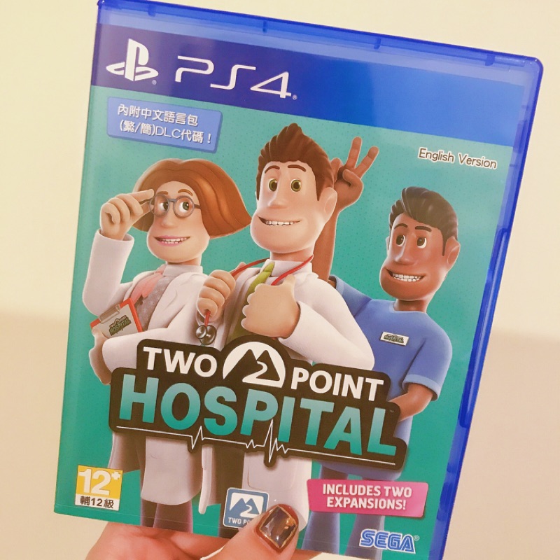 近全新二手PS4 遊戲片 雙點醫院 (Two Point Hospital)-（中文包已兌換過）