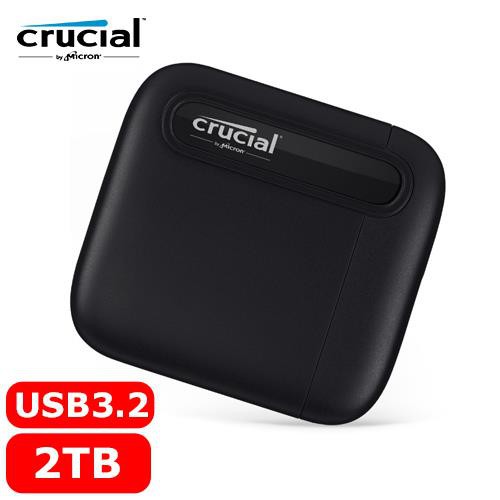 Micron Crucial X6 2TB  外接式SSD