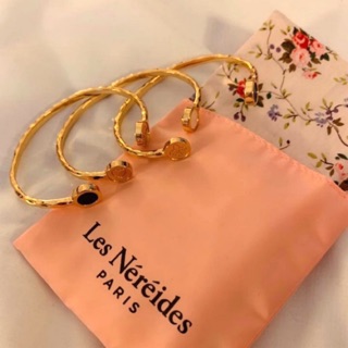 <Les Néréides > 巴黎芭蕾舞女孩🍀如黑曜石般的幸運手環