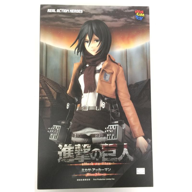 Toy Alien 日版初回限定版medicom Rah 米卡莎 三笠進擊的巨人figma 公仔模型 蝦皮購物