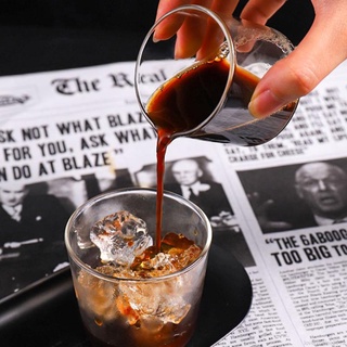 【啊白娟娟優品】AB-JJ 咖啡杯 牛奶杯 玻璃奶壺 雙嘴奶盅 咖啡奶杯 玻璃杯 小奶盅濃縮杯 冰拿鐵奶杯 分享咖啡杯