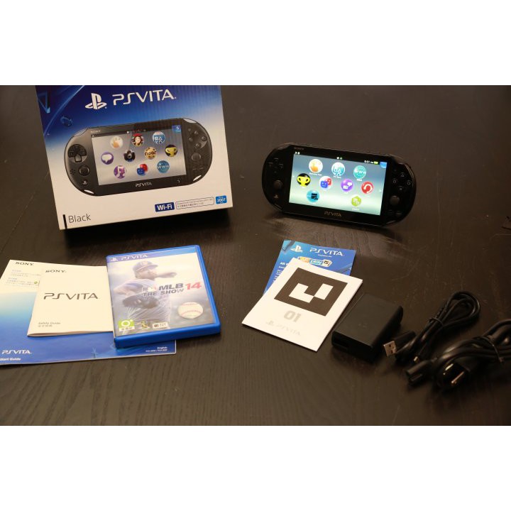 Sony Ps Vita 00 Black Pch 07za11 黑色掌上型 遊戲職棒大聯盟14 蝦皮購物