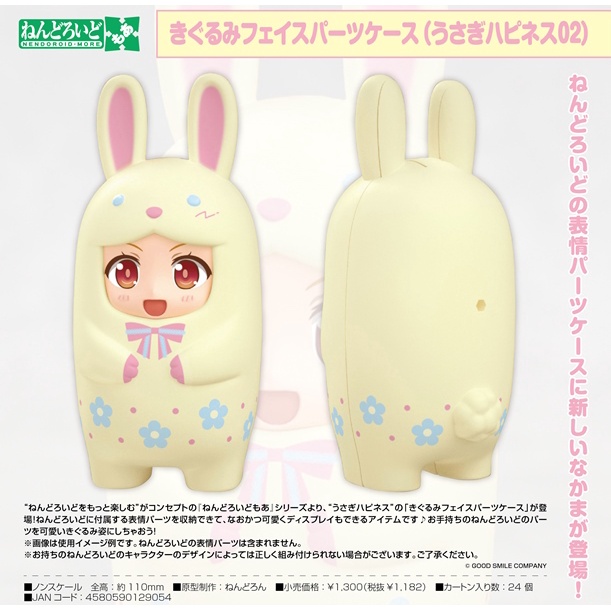 【模力紅】預購 9月 GSC 代理版 黏土人配件 玩偶裝 幸運兔 黃色