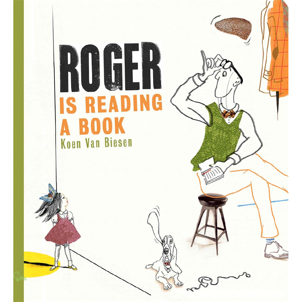 Roger Is Reading a Book