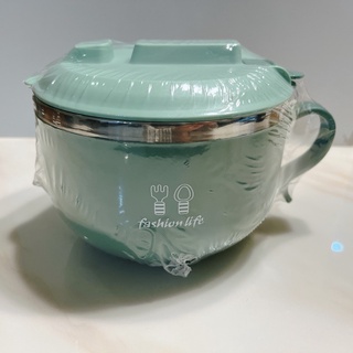 304不鏽鋼 泡麵碗 850ml 泡麵碗 不鏽鋼泡麵碗 便當碗 湯碗 雙層隔熱