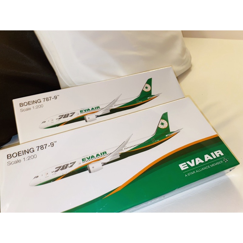もっと値下)希少 EVA エバー 航空 787-9 模型 1/200モデル