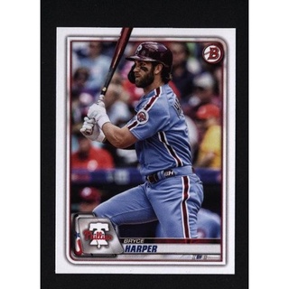 MLB 球員卡 2020 Bowman Bryce Harper Max Scherzer