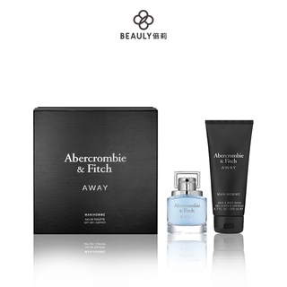 ABERCROMBIE&FITCH AWAY境 男性淡香水禮盒(50ml+沐浴精沐浴精200ml)《BEAULY倍莉》